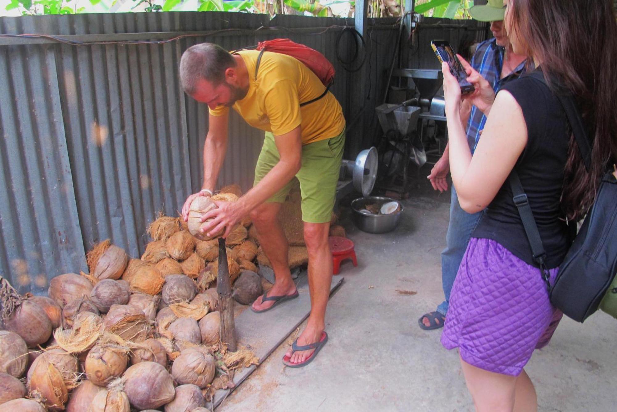 Ben Tre Farm Stay ภายนอก รูปภาพ